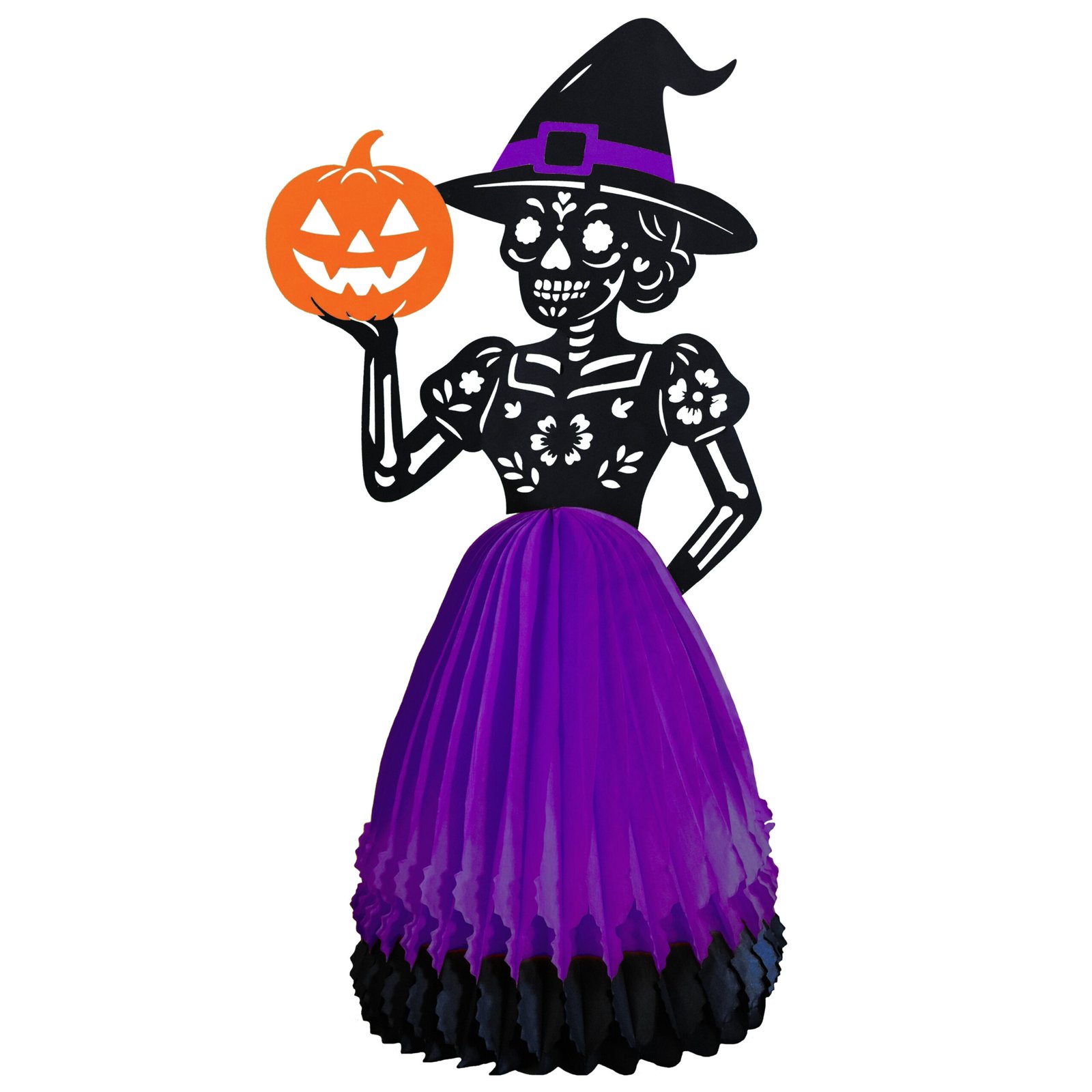 BRUJA CATRINA 3 ARTESANAL MORADA